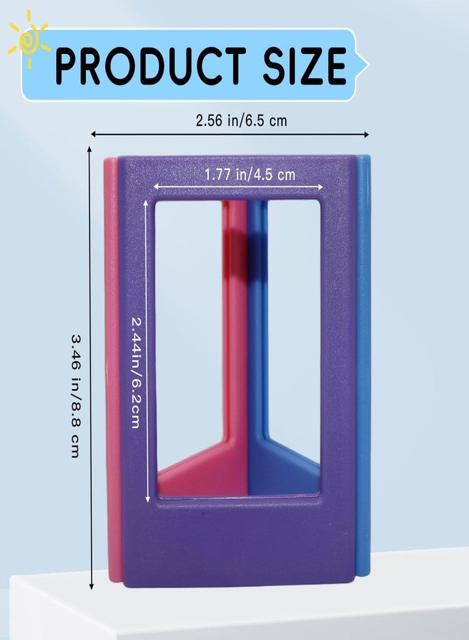 Adboros 40 Pack Magnetic Picture Frame 2x3 Picture Frame Bulk Mini Picture Frames Set For Fujifilm Instax Frame Cute Multiple Colorful Photo Frames for Refrigerator Wallet Size Picture Frames - Image 2